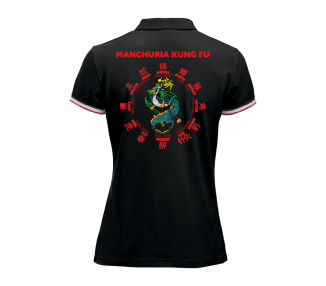 Polo Officiel Black Belt - Coupe Femme