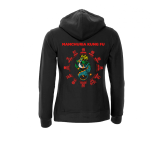 Veste à capuche Black Belt - Coupe Femme